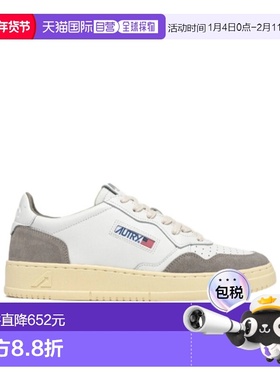 AUTRY 女士运动鞋 AULWFT01 SS2026 白色 Medalist 低帮休闲鞋