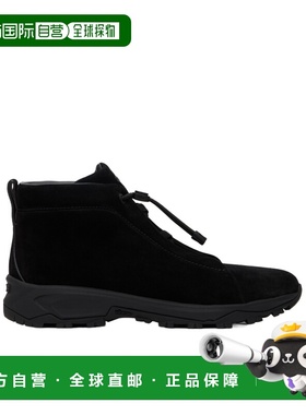 ZEGNA 男士靴子 LHNVBS5809ZNEE AW2024 黑色 圆头短靴