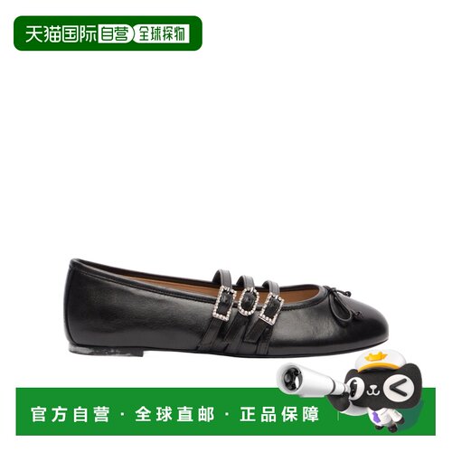 STUART WEITZMAN 女士芭蕾乐福鞋 SL560LARBLK AW2025