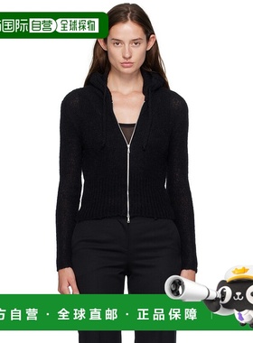 1h可退 潮奢 Our Legacy 女士 黑色 Compact Hood 开衫 W4243CB