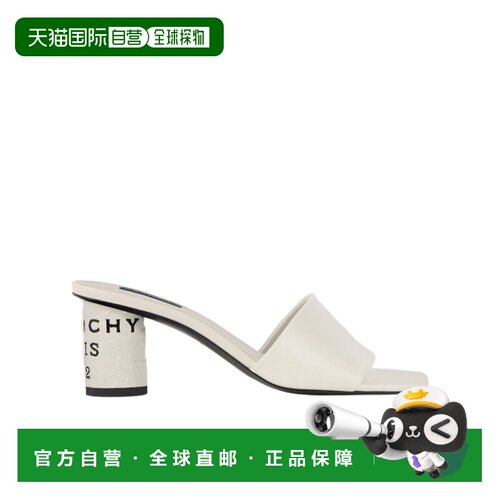 GIVENCHY 女士凉鞋 BE30AGE0WG105 AW2026 白色 方头高跟凉鞋