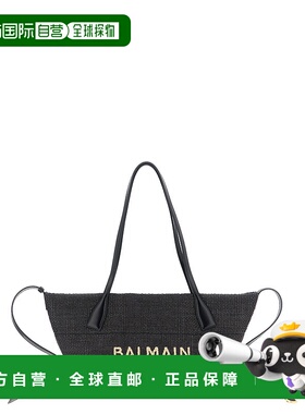 BALMAIN 女士手提包 GN1FD039TRAA0PA SS2026 黑色 Balmain Shoop