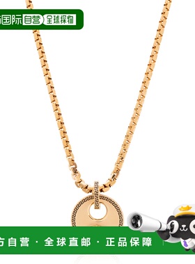 VERSACE 男士项链 10212871A155904J120 AW2025 金色吊坠