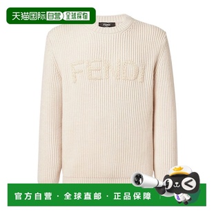 FZX091AW0CF1J2A 针织衫 白色 Knitwear FENDI Fendi 男士
