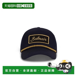 男士 蓝色 帽子 AW2025 图案帽子 FH1XA475WB02SOI BALMAIN