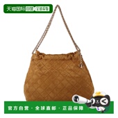 BURCH Suede 女士单肩包 SS2026 TORY Fleming 166064200 棕色