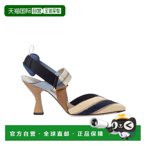奢淘 Fendi Colibri 露跟高跟凉鞋 女 8J8805AY1K单鞋登山鞋
