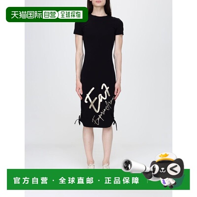 1h可退 EA7 女士连衣裙 7W001062AF10373UC001 SS2026 黑色