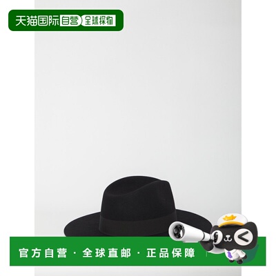 CELINE 女士帽子 2AUR9855D38NO AW2025 黑色 Fedora Hat礼帽