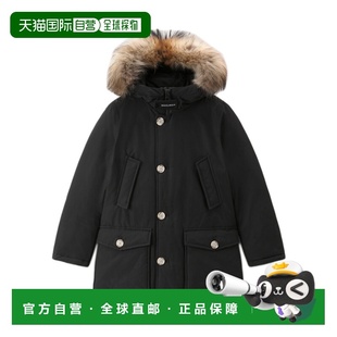 AW2023 CFWKOU0187MRUT0641BLK WOOLRICH 男童大衣