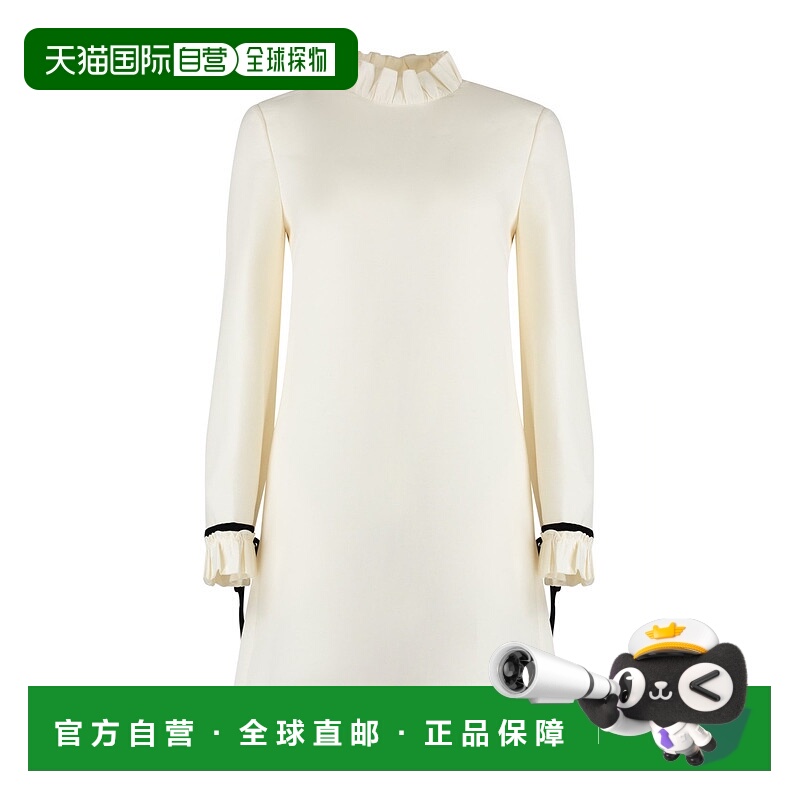 1h可退 VALENTINO 女士连衣裙 BVAF981CFA03 CO 白色