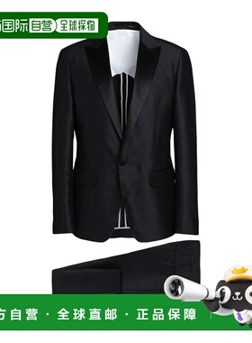 1h可退 潮奢 Dsquared2 二次方 男士 西服 black黑色 舒适时尚