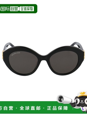 BALENCIAGA 女士眼镜 BB0133S001 AW2022 黑色 BALENCIAGA WOMEN'