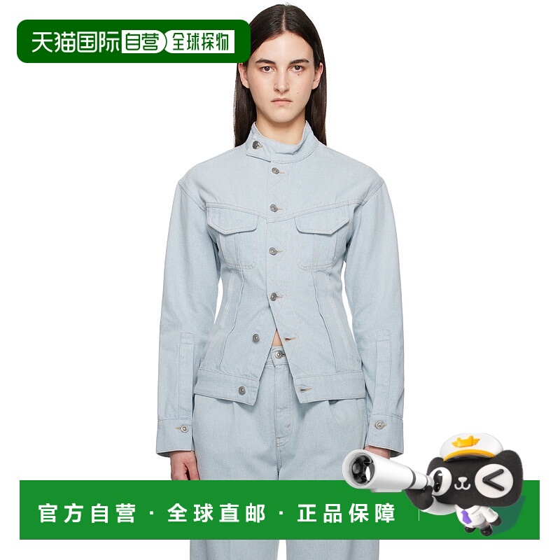 1h可退 潮奢 VICTORIA BECKHAM 维多利亚 贝克汉姆 女士 蓝色 Scu