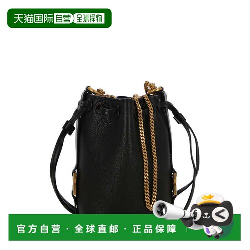CHLOÉ 女士单肩包 C23AP844I31001 SS2025 黑色 Marcie 带缀饰水