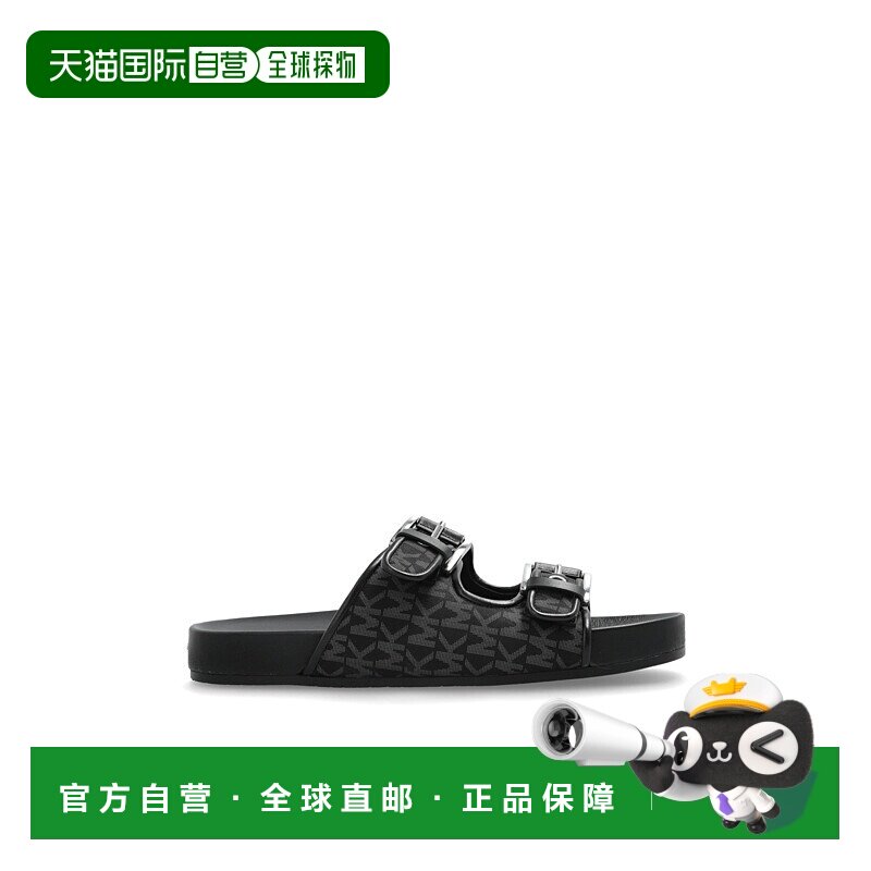 MICHAEL KORS 女士拖鞋 40T5BYFS1D0001 AW2025 黑色女鞋凉鞋