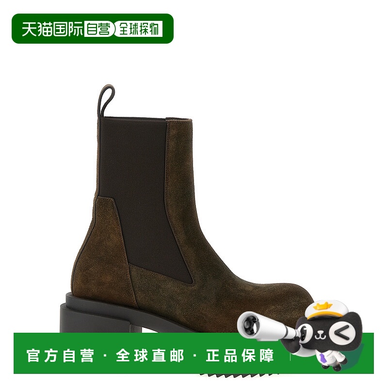 1h可退 RICK OWENS 女士靴子 RO02E4832LCSI106 AW2025 黑色
