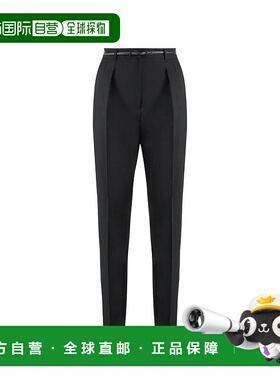 MAX MARA STUDIO 女士休闲裤 2426136042600PROSIT005BLACK直筒裤