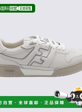 FENDI 男士运动鞋 7E1643AOMNF1NM8 CO 白色 Smooth white leathe