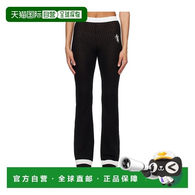 1h可退 AMIRI 女士休闲裤 AWKNSP1001BLACK SS2024 黑色 Flared