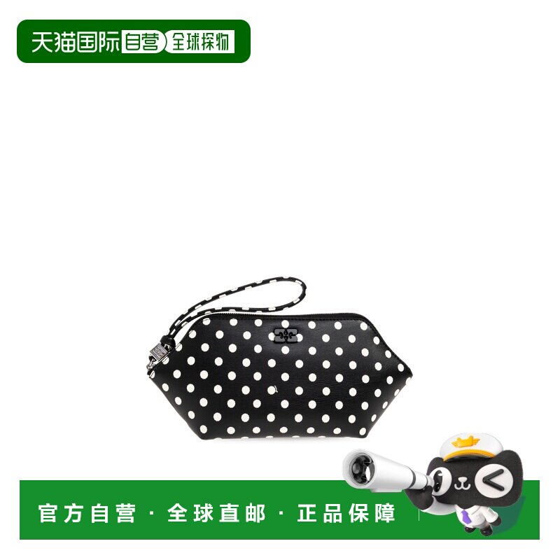 GANNI 女士化妆包 B301007911804099 SS2026 黑色 Cosmetic bag m