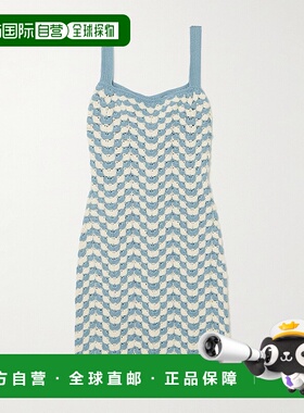 1h可退 潮奢 Escvdo 女士 Marea 钩花棉质迷你连衣裙 PS25NAPXDRE