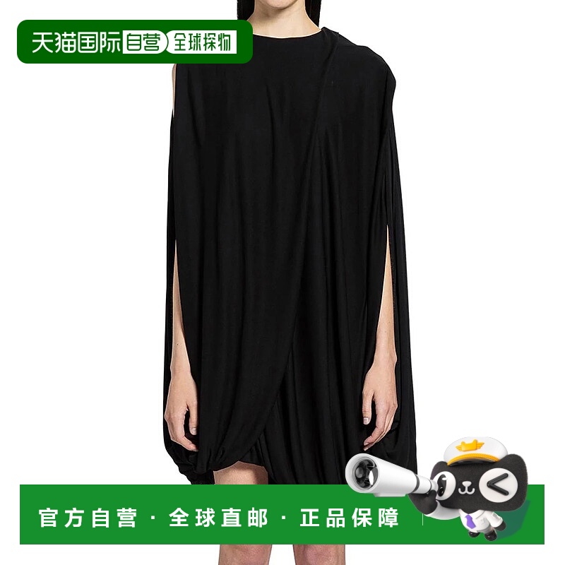 1h可退 LOEWE 女士连衣裙 S540Y09XTT1100 AW2025 黑色 粘胶纤维