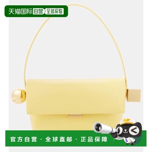 潮奢 Carre Jacquemus Rond 皮革肩包斜挎包手提包 女士 1h可退