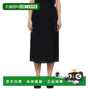 1h可退 潮奢 Simone Rocha 蒙娜 罗莎 女士 黑色 Bow Slit Column