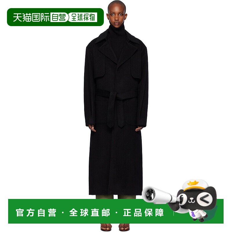1h可退 潮奢 La Collection 女士 黑色 Karin 大衣 KARIN