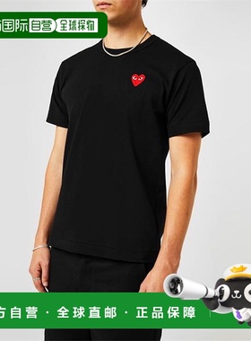 1h可退 潮奢 comme des garcons play 男士 Invader 心形T恤男装