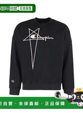 1h可退 潮奢 rick owens 瑞克 欧文斯 男士 圆领卫衣 CM02C9225CH