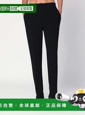 1h可退 潮奢 Dries Van Noten 德赖斯 范诺顿 女士 黑色狭缝纽扣