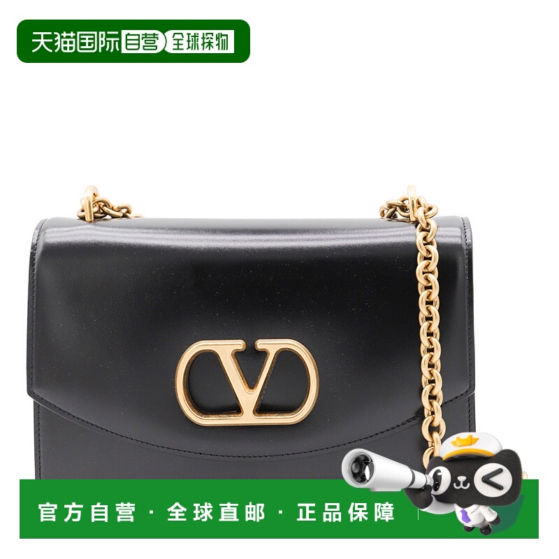 1h可退 潮奢 Valentino 华伦天奴 男士 VLogo 飾牌折疊式頂部單肩