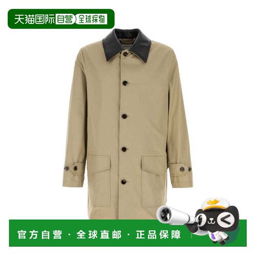 BURBERRY 男士风衣 8130205C5956 AW2026 米白色 Cappuccino cott