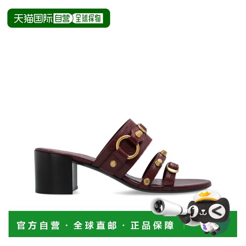 BALENCIAGA 女士凉鞋 840085WAD4Y6089  AW2025深棕色单鞋
