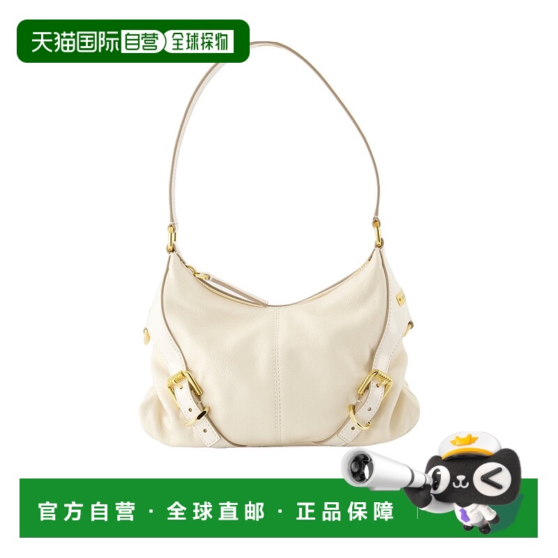 1h可退 GIVENCHY 女士斜挎包 BB512KB295105 SS2025 白色 拉链开