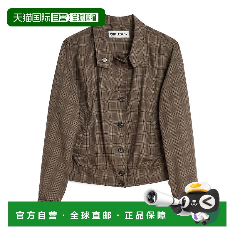 1h可退 OUR LEGACY 女士西服 W4252TD AW2025 棕色 Tuxedo 飞行员