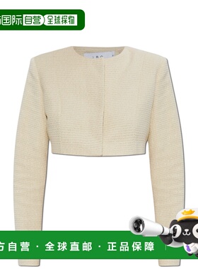 IRO 女士外套 WM07SALIE0SAND SS2025 乳白色 Short jacket Salin