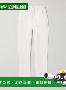 1h可退 潮奢 Orlebar Brown 男士 Cornell 直筒水洗亚麻裤子 2772