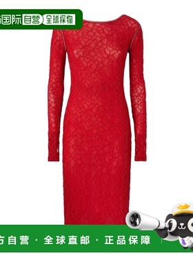 PINKO 女士连衣裙 105227A2M5RA1 SS2025 红色 PINKO AARON dress