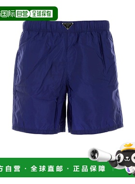 PRADA 男士泳装 UB372SOOO1WQ9F0016 SS2025 蓝色