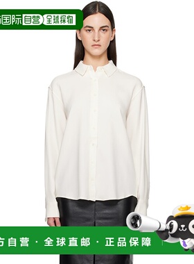 1h可退 潮奢 ANINE BING 女士 灰白色 Braxton 衬衫 A0710840