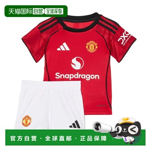 ADIDAS Manchester United 25/26 婴儿家居儿童套装 中性短裤球衣