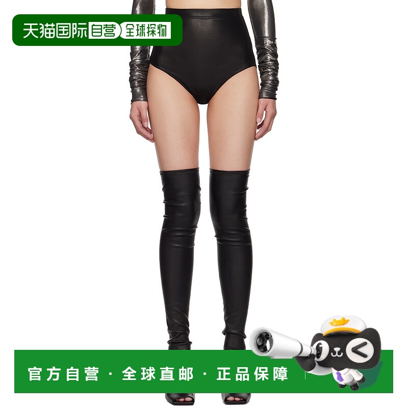 1h可退 潮奢 rick owens 瑞克 欧文斯 女士 黑色 Hollywood Dirt