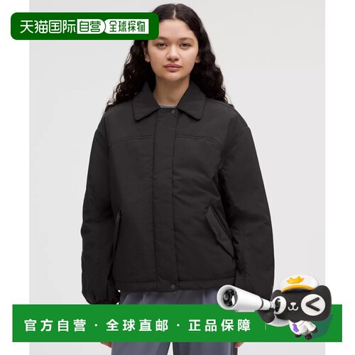lululemon加棉大码连帽夹克