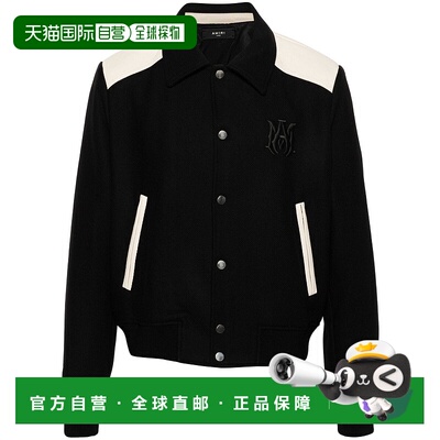1h可退 AMIRI 男士夹克 AMOUVY1006BLACK AW2024 黑色 长袖休闲夹