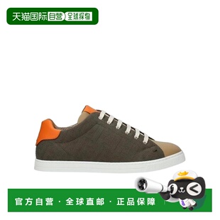 FENDI 男士运动鞋 7E1350AAWXF19NW AW2021 棕色 CALZATURA男鞋