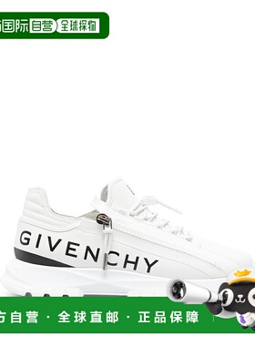 GIVENCHY 男士运动鞋 BH009BH1LL100 SS2025 白色 Spectre 徽标低