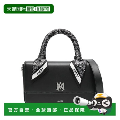 1h可退 AMIRI 女士单肩包 AWBGTH1070BLACK AW2025 黑色斜挎包